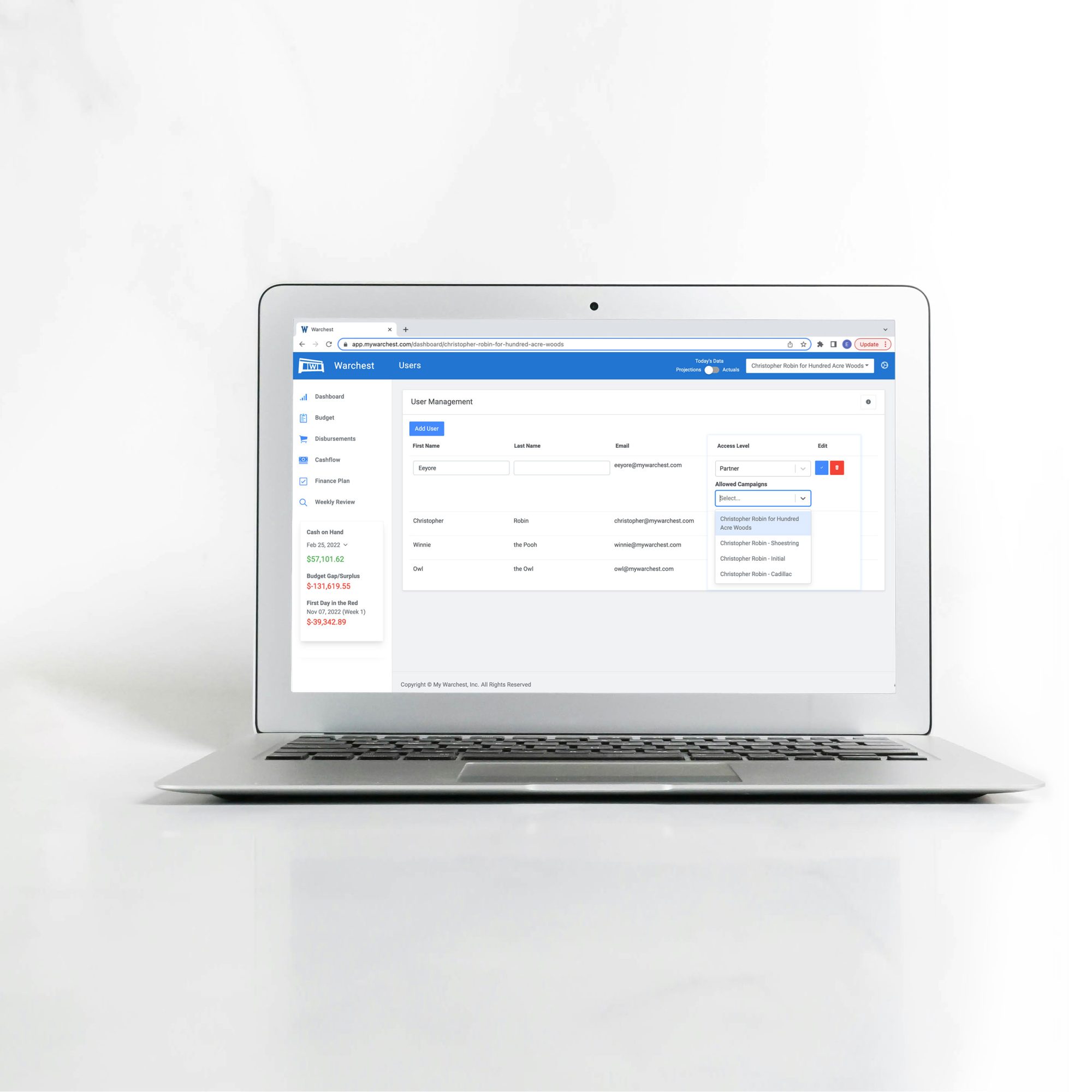 Secure Budgeting